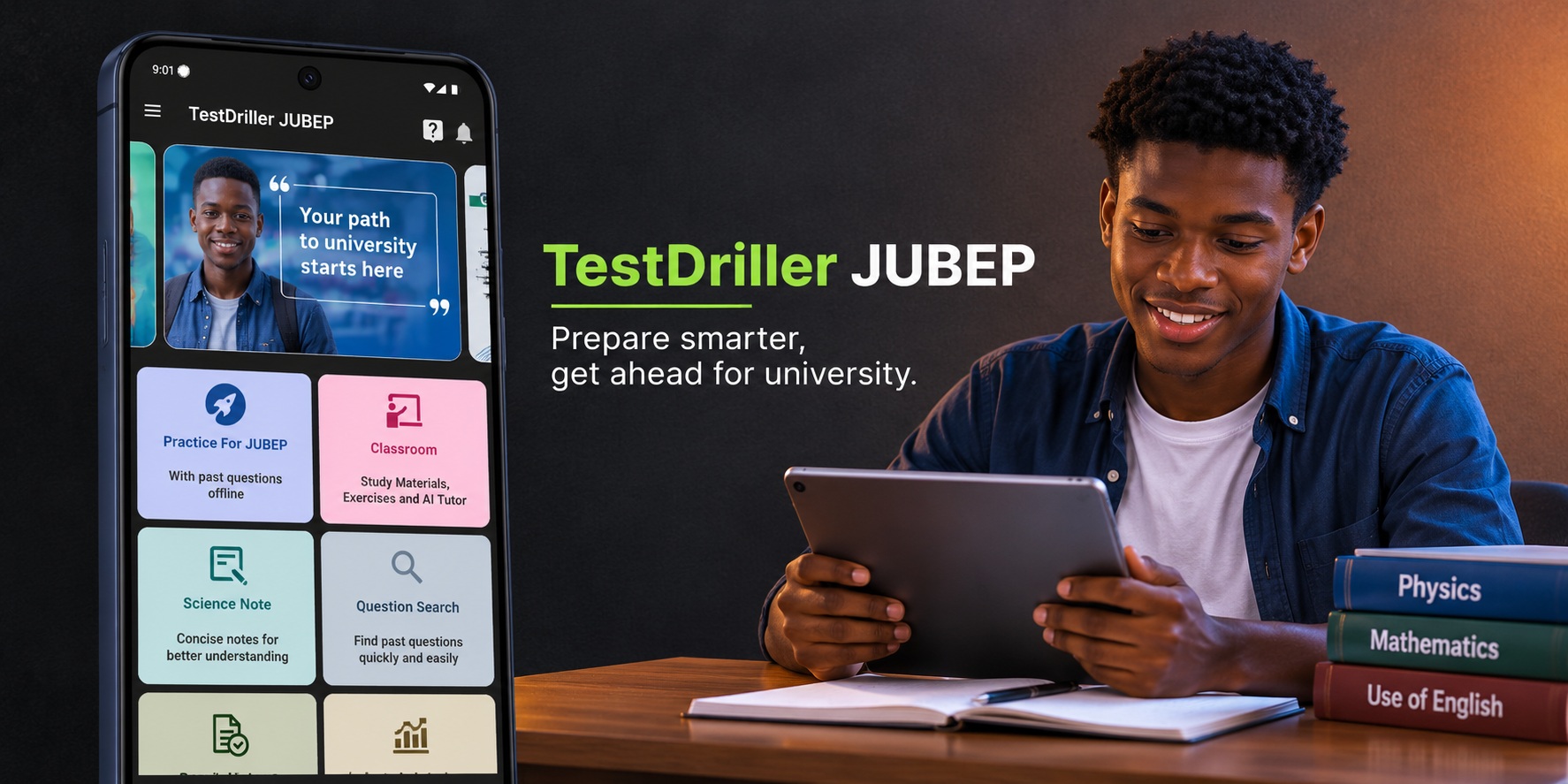TestDriller JUPEB