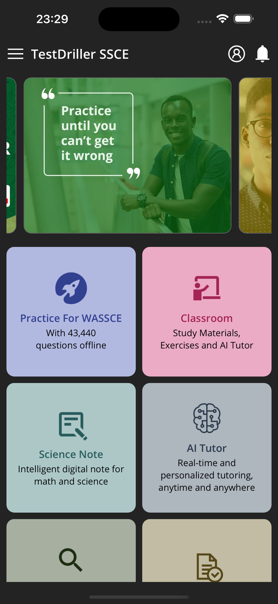 iOS screenshot 1